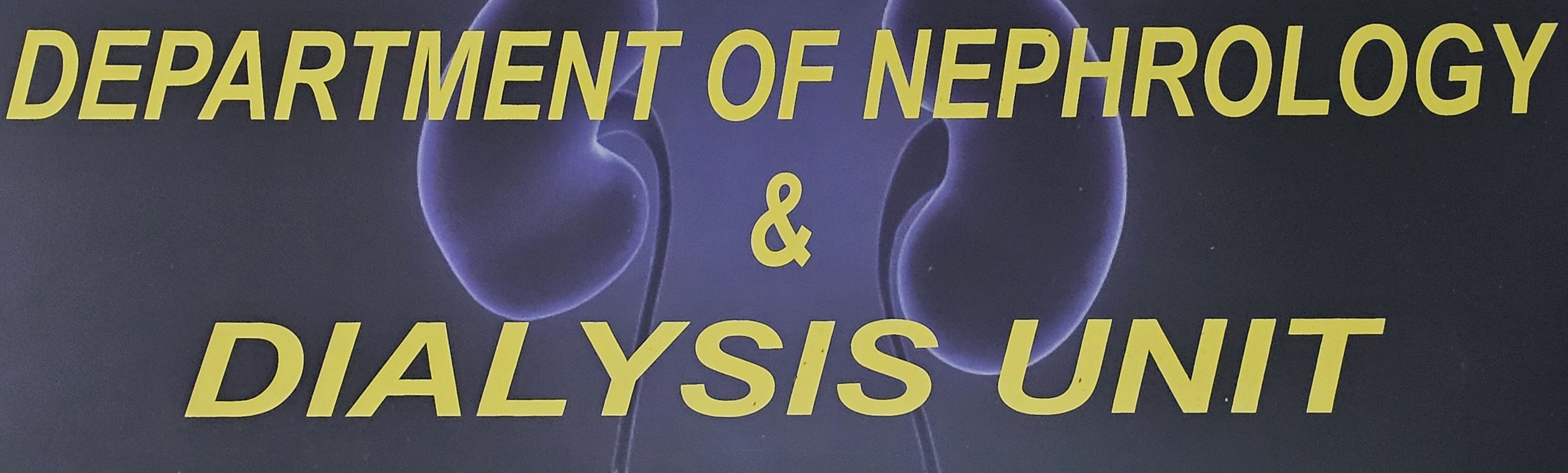 Department of Nephrology & Dialysis Unit